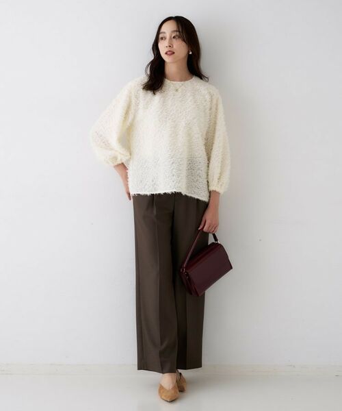 UNTITLED / アンタイトル シャツ・ブラウス | 【トレンド/1枚で着映え】カットジャカードトップス | 詳細12