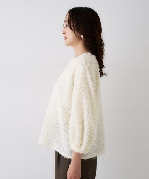 UNTITLED / アンタイトル シャツ・ブラウス | 【トレンド/1枚で着映え】カットジャカードトップス | 詳細15