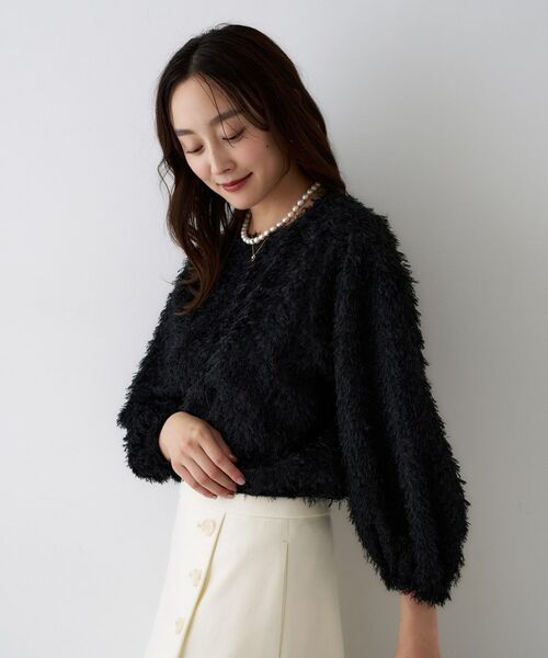 UNTITLED / アンタイトル シャツ・ブラウス | 【トレンド/1枚で着映え】カットジャカードトップス | 詳細3