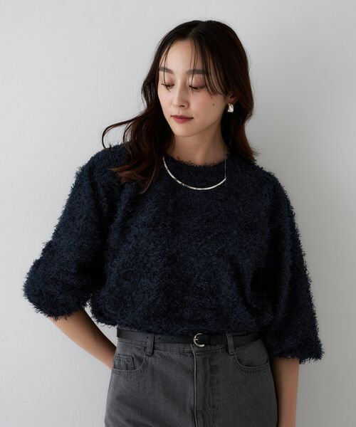 UNTITLED / アンタイトル シャツ・ブラウス | 【トレンド/1枚で着映え】カットジャカードトップス | 詳細6