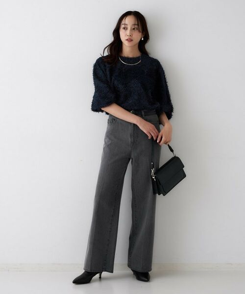 UNTITLED / アンタイトル シャツ・ブラウス | 【トレンド/1枚で着映え】カットジャカードトップス | 詳細8