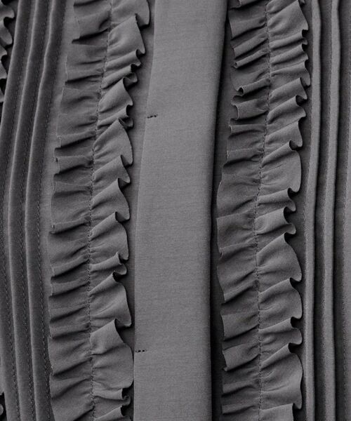 UNTITLED / アンタイトル シャツ・ブラウス | 【1枚で着映え/オンオフ着回し】フリルサテンブラウス | 詳細23