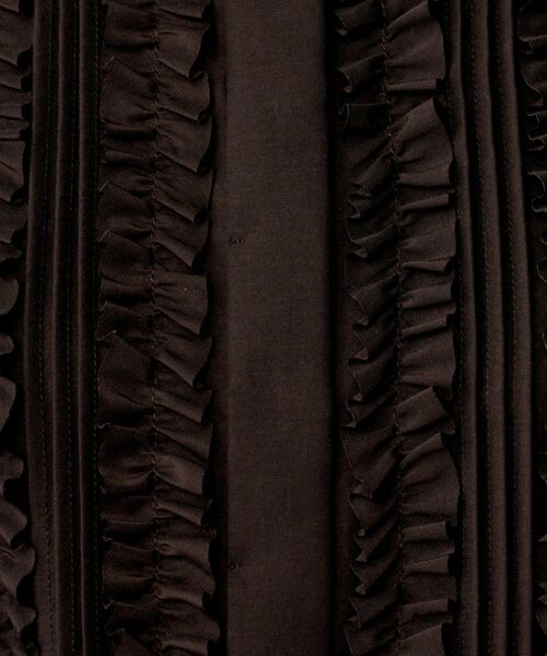 UNTITLED / アンタイトル シャツ・ブラウス | 【1枚で着映え/オンオフ着回し】フリルサテンブラウス | 詳細27