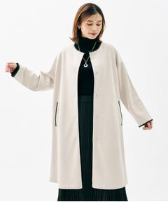 UNTITLED / アンタイトル その他アウター | 【洗える/軽羽織り】マシュマロタッチ　スエード調コート