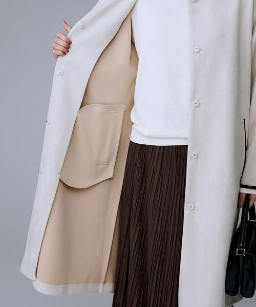 UNTITLED / アンタイトル その他アウター | 【洗える/軽羽織り】マシュマロタッチ　スエード調コート | 詳細21