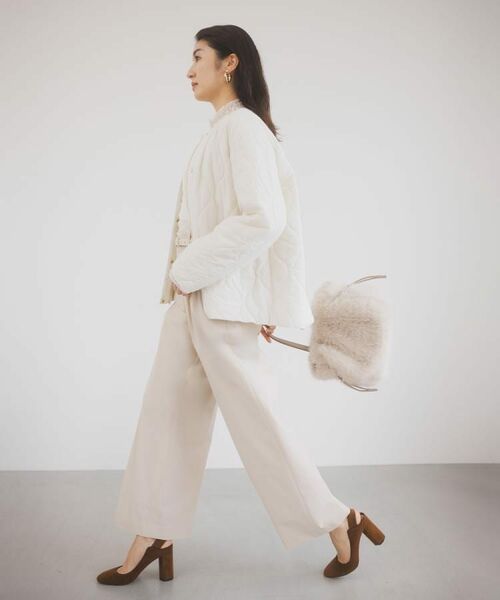 UNTITLED / アンタイトル その他アウター | 【軽量／洗える／ファスナー付き】中綿 キルトコート | 詳細16