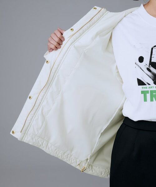 UNTITLED / アンタイトル その他アウター | 【軽量／洗える／ファスナー付き】中綿 キルトコート | 詳細20