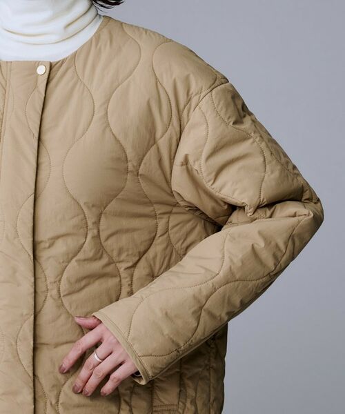 UNTITLED / アンタイトル その他アウター | 【軽量／洗える／ファスナー付き】中綿 キルトコート | 詳細26