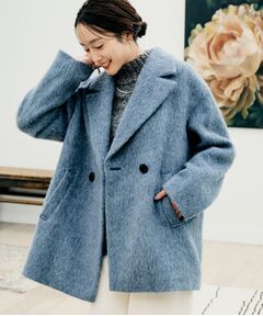 UNTITLED / アンタイトル ピーコート | 【エレガントジャケット/アウター】イタリアンシャギーPコート