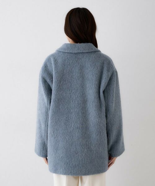UNTITLED / アンタイトル ピーコート | 【エレガントジャケット/アウター】イタリアンシャギーPコート | 詳細14