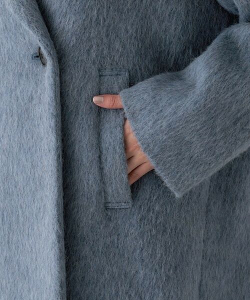 UNTITLED / アンタイトル ピーコート | 【エレガントジャケット/アウター】イタリアンシャギーPコート | 詳細17