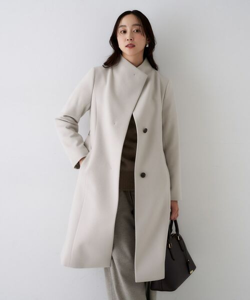 UNTITLED / アンタイトル その他アウター | 【きれいめ/スタイリッシュ】2WAYスタンドカラーロングコート | 詳細11