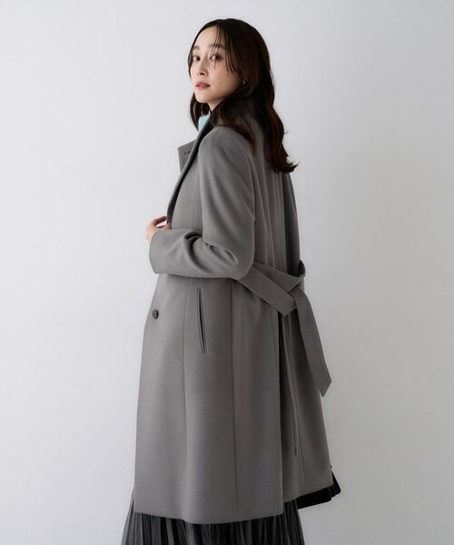 UNTITLED / アンタイトル その他アウター | 【きれいめ/スタイリッシュ】2WAYスタンドカラーロングコート | 詳細18