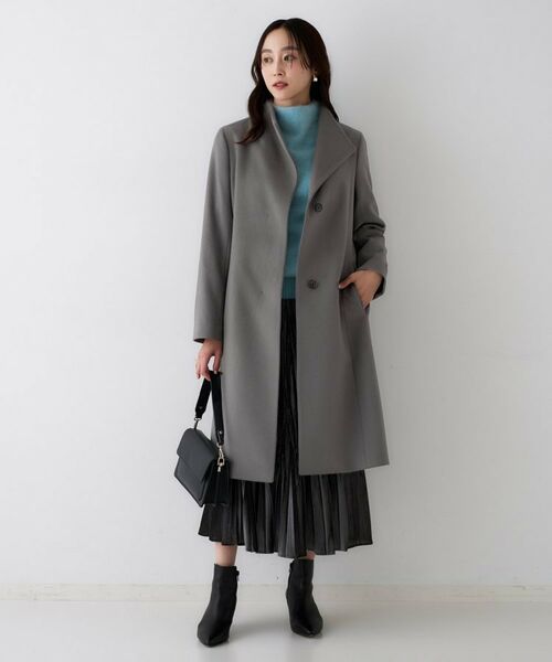 UNTITLED / アンタイトル その他アウター | 【きれいめ/スタイリッシュ】2WAYスタンドカラーロングコート | 詳細19