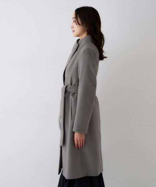 UNTITLED / アンタイトル その他アウター | 【きれいめ/スタイリッシュ】2WAYスタンドカラーロングコート | 詳細24