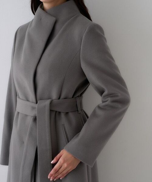 UNTITLED / アンタイトル その他アウター | 【きれいめ/スタイリッシュ】2WAYスタンドカラーロングコート | 詳細28