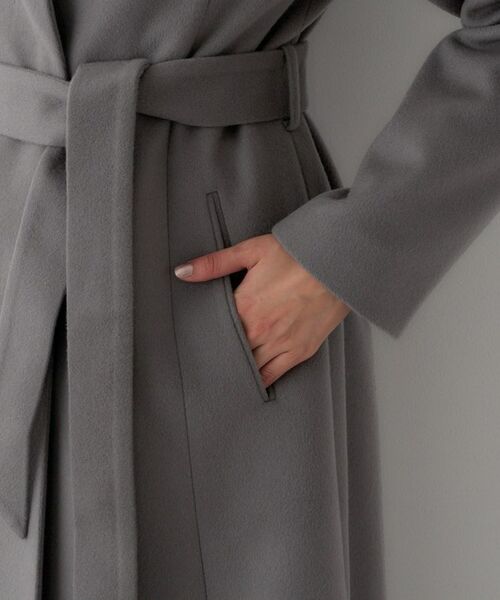 UNTITLED / アンタイトル その他アウター | 【きれいめ/スタイリッシュ】2WAYスタンドカラーロングコート | 詳細29