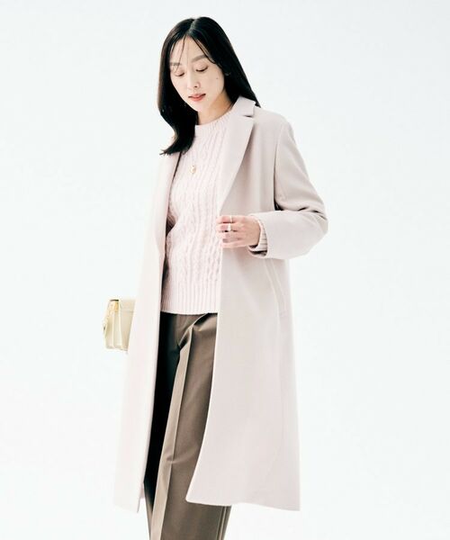 UNTITLED / アンタイトル その他アウター | 【スタイリッシュ／オンオフ兼用】ウールチェスターコート | 詳細12