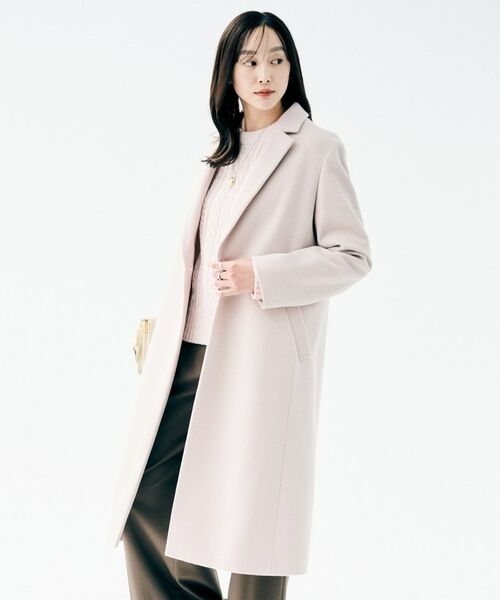 UNTITLED / アンタイトル その他アウター | 【スタイリッシュ／オンオフ兼用】ウールチェスターコート | 詳細13