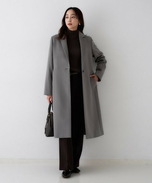 UNTITLED / アンタイトル その他アウター | 【スタイリッシュ／オンオフ兼用】ウールチェスターコート | 詳細6