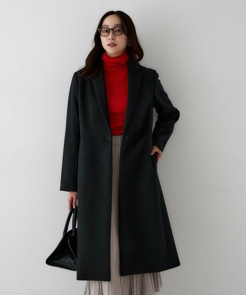 UNTITLED / アンタイトル その他アウター | 【スタイリッシュ／オンオフ兼用】ウールチェスターコート | 詳細9