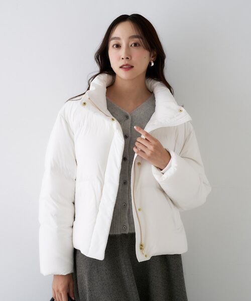 新品✨アンタイトル ダウン 2点セットベージュ カーキ 楽天市場】アンタイトル ダウンコートの通販