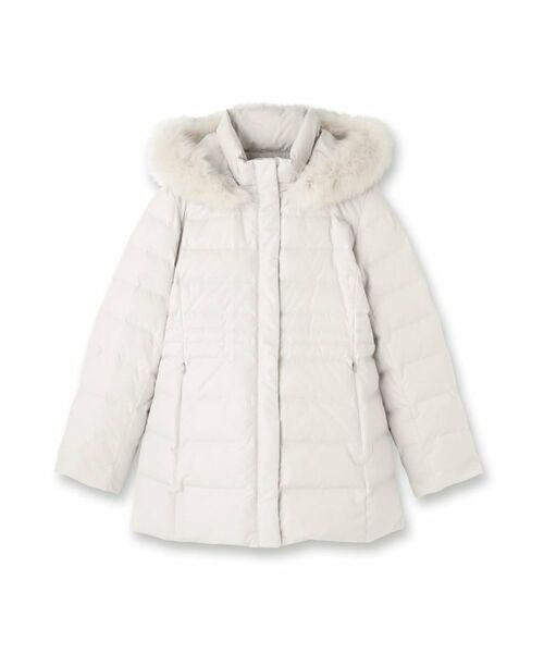 UNTITLED / アンタイトル ダウンジャケット・ベスト | 【はっ水機能/フード取り外し可】ミディダウンコート | 詳細1