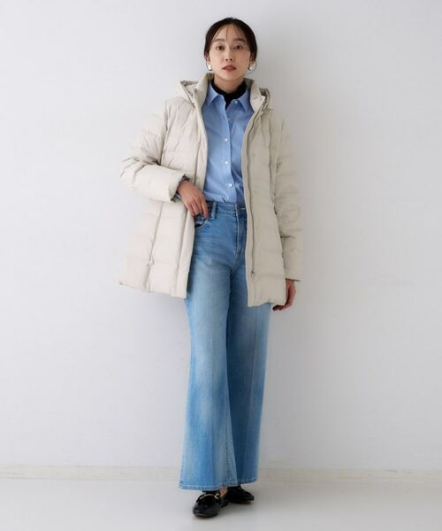 UNTITLED / アンタイトル ダウンジャケット・ベスト | 【はっ水機能/フード取り外し可】ミディダウンコート | 詳細29