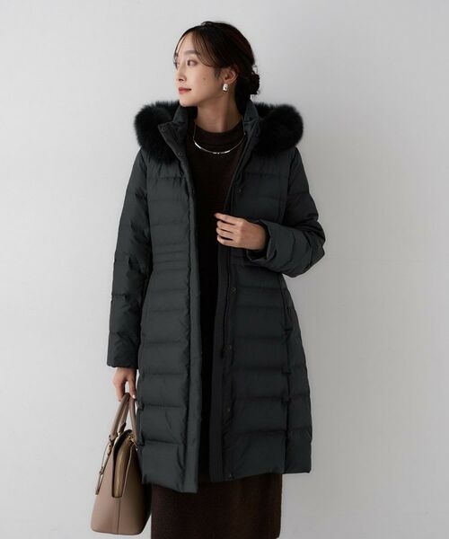 UNTITLED / アンタイトル ダウンジャケット・ベスト | 【はっ水機能/フード取り外し可/防寒】ロングダウンコート | 詳細10
