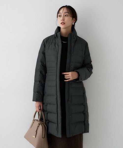 UNTITLED / アンタイトル ダウンジャケット・ベスト | 【はっ水機能/フード取り外し可/防寒】ロングダウンコート | 詳細12