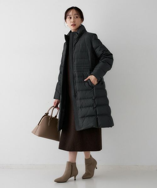 UNTITLED / アンタイトル ダウンジャケット・ベスト | 【はっ水機能/フード取り外し可/防寒】ロングダウンコート | 詳細13