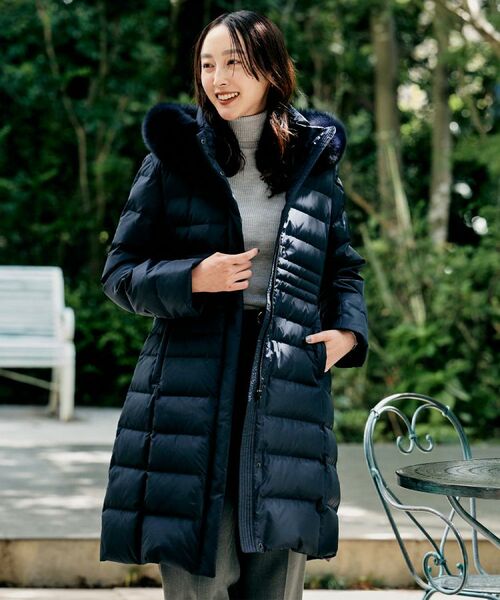 UNTITLED / アンタイトル ダウンジャケット・ベスト | 【はっ水機能/フード取り外し可/防寒】ロングダウンコート | 詳細23