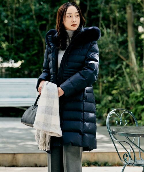 UNTITLED / アンタイトル ダウンジャケット・ベスト | 【はっ水機能/フード取り外し可/防寒】ロングダウンコート | 詳細24