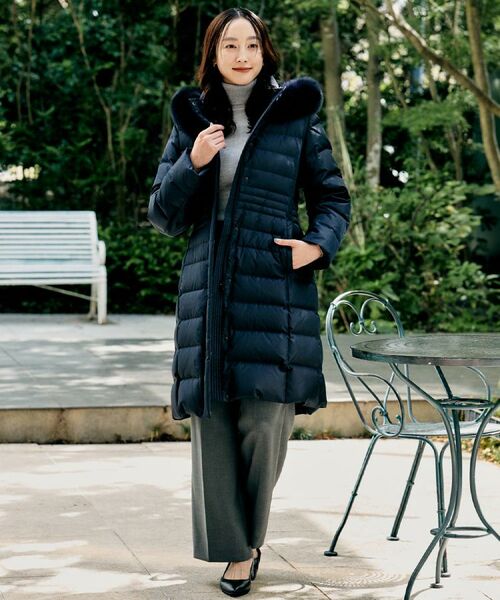 UNTITLED / アンタイトル ダウンジャケット・ベスト | 【はっ水機能/フード取り外し可/防寒】ロングダウンコート | 詳細25