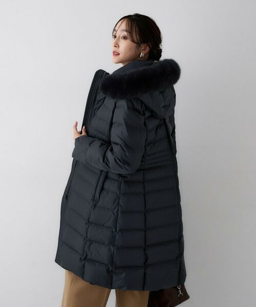UNTITLED / アンタイトル ダウンジャケット・ベスト | 【はっ水機能/フード取り外し可/防寒】ロングダウンコート | 詳細26