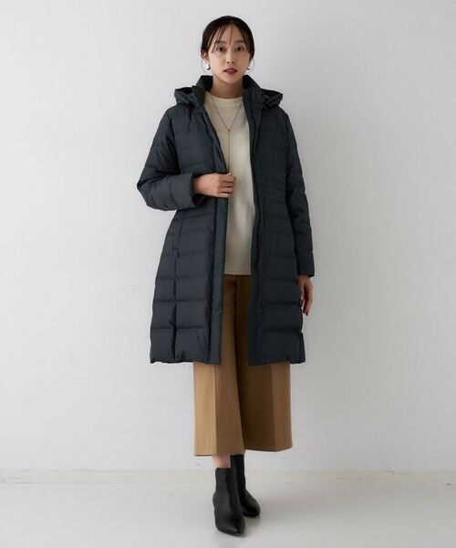 UNTITLED / アンタイトル ダウンジャケット・ベスト | 【はっ水機能/フード取り外し可/防寒】ロングダウンコート | 詳細27