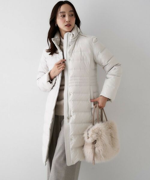 UNTITLED / アンタイトル ダウンジャケット・ベスト | 【はっ水機能/フード取り外し可/防寒】ロングダウンコート | 詳細6