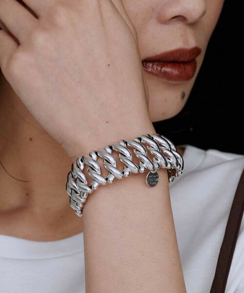 UNTITLED / アンタイトル ブレスレット・バングル | 【PHILIPPE AUDIBERT】maillon epais バングル | 詳細4