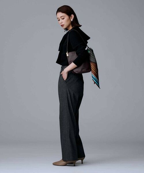 UNTITLED / アンタイトル バンダナ・スカーフ | 【manipuri】65×65正方形 レコード シルクスカーフ | 詳細6