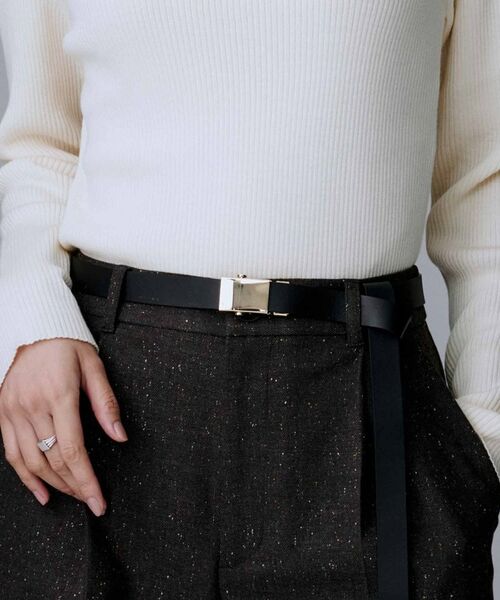 UNTITLED / アンタイトル ベルト・サスペンダー | 【LEFIJE】レザーガチャベルト | 詳細5