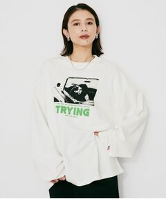 UNTITLED / アンタイトル カットソー | 【PARROTT CANVAS】フォトメッセージL／Sティーシャツ