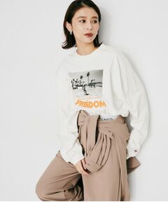 UNTITLED / アンタイトル カットソー | 【PARROTT CANVAS】フォトメッセージL／Sティーシャツ