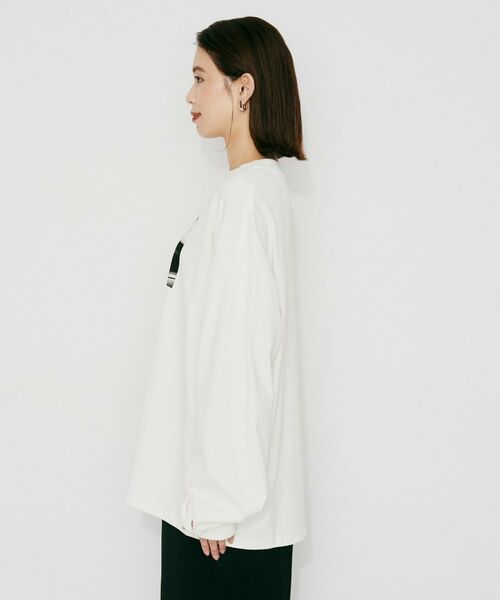 UNTITLED / アンタイトル カットソー | 【PARROTT CANVAS】フォトメッセージL／Sティーシャツ | 詳細11