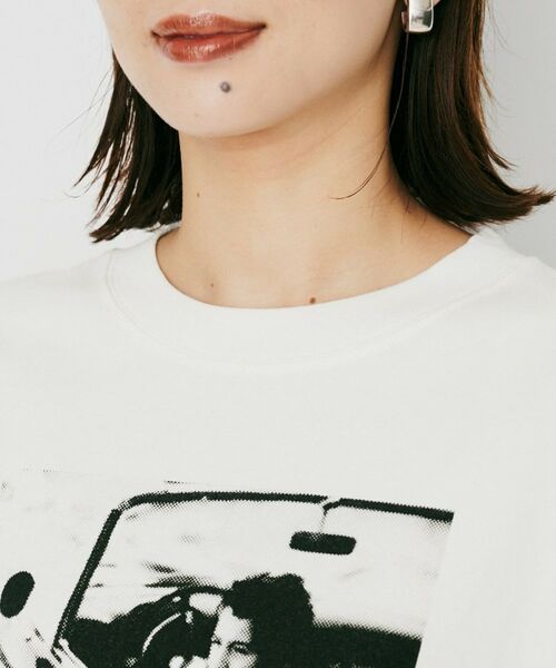 UNTITLED / アンタイトル カットソー | 【PARROTT CANVAS】フォトメッセージL／Sティーシャツ | 詳細13