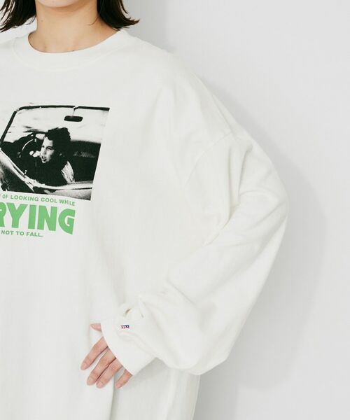 UNTITLED / アンタイトル カットソー | 【PARROTT CANVAS】フォトメッセージL／Sティーシャツ | 詳細14