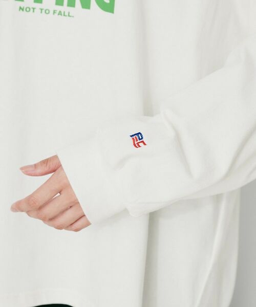 UNTITLED / アンタイトル カットソー | 【PARROTT CANVAS】フォトメッセージL／Sティーシャツ | 詳細15