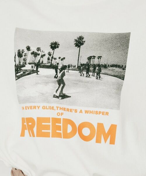 UNTITLED / アンタイトル カットソー | 【PARROTT CANVAS】フォトメッセージL／Sティーシャツ | 詳細9