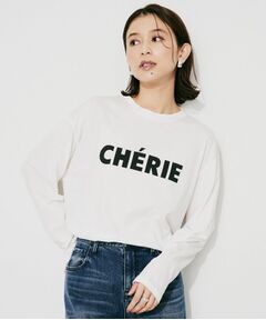 UNTITLED / アンタイトル カットソー | 【CHIGNON】CHERIE シンプルロゴTシャツ