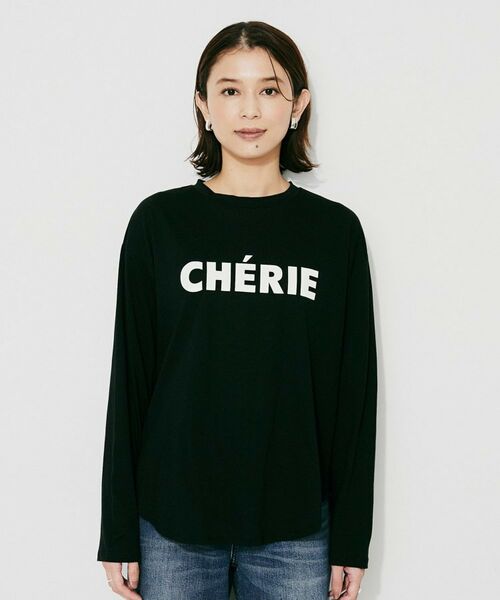 UNTITLED / アンタイトル カットソー | 【CHIGNON】CHERIE シンプルロゴTシャツ | 詳細10