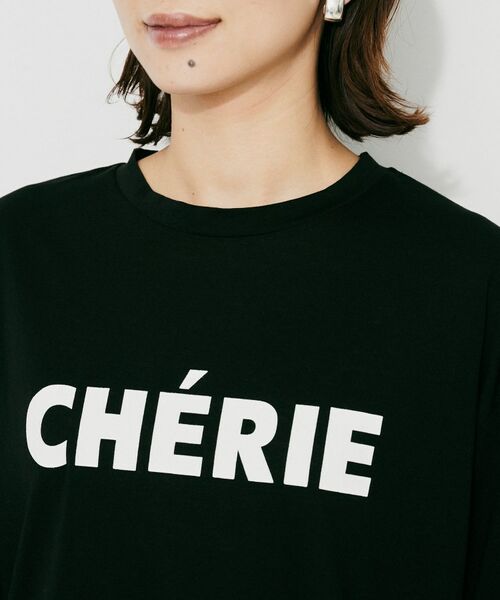 UNTITLED / アンタイトル カットソー | 【CHIGNON】CHERIE シンプルロゴTシャツ | 詳細13